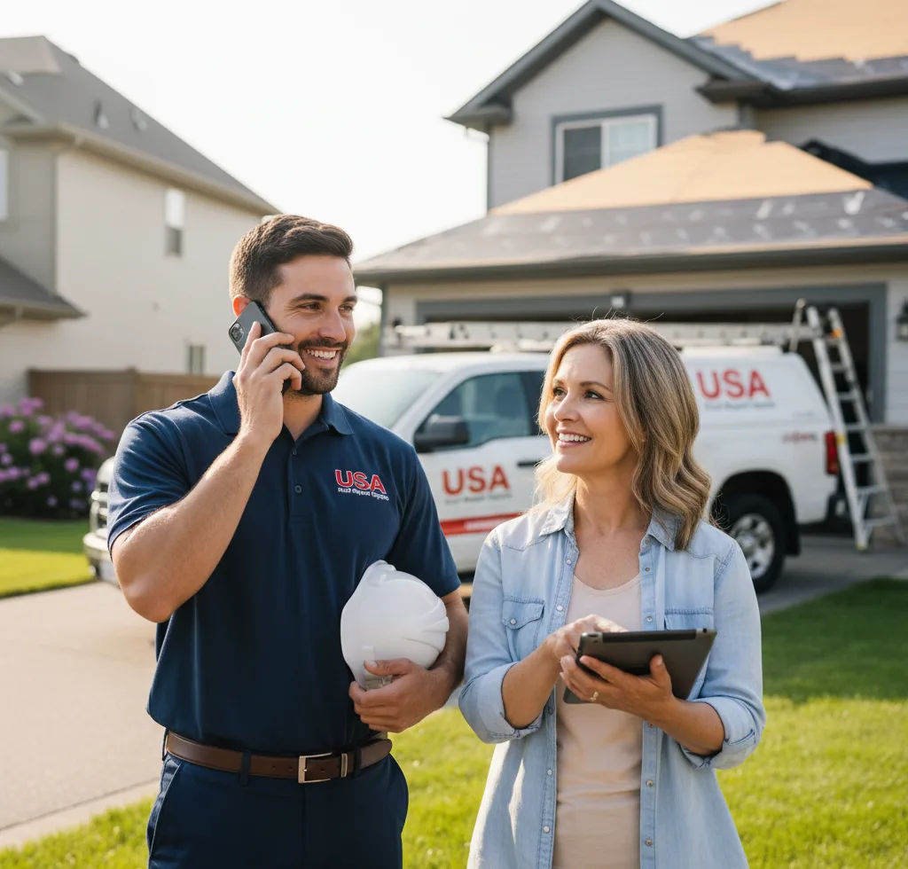 USA Roof Repair Experts customer support in Windber